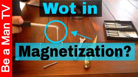 how to magnetize sheet metal|make a permanent magnet.